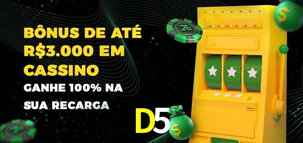 D5 melhor bônus de depósito