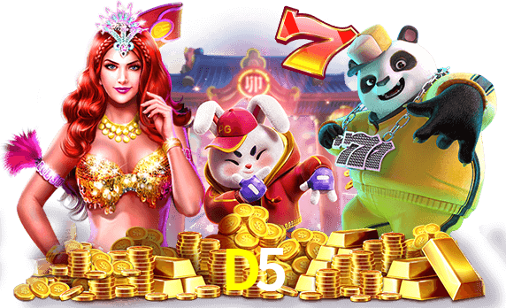 jogue em caça-níqueis ricos na D5